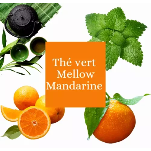 Thé Vert melon et mandarine bio